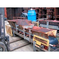 Extraction belt conveyor 3900 x 575mm